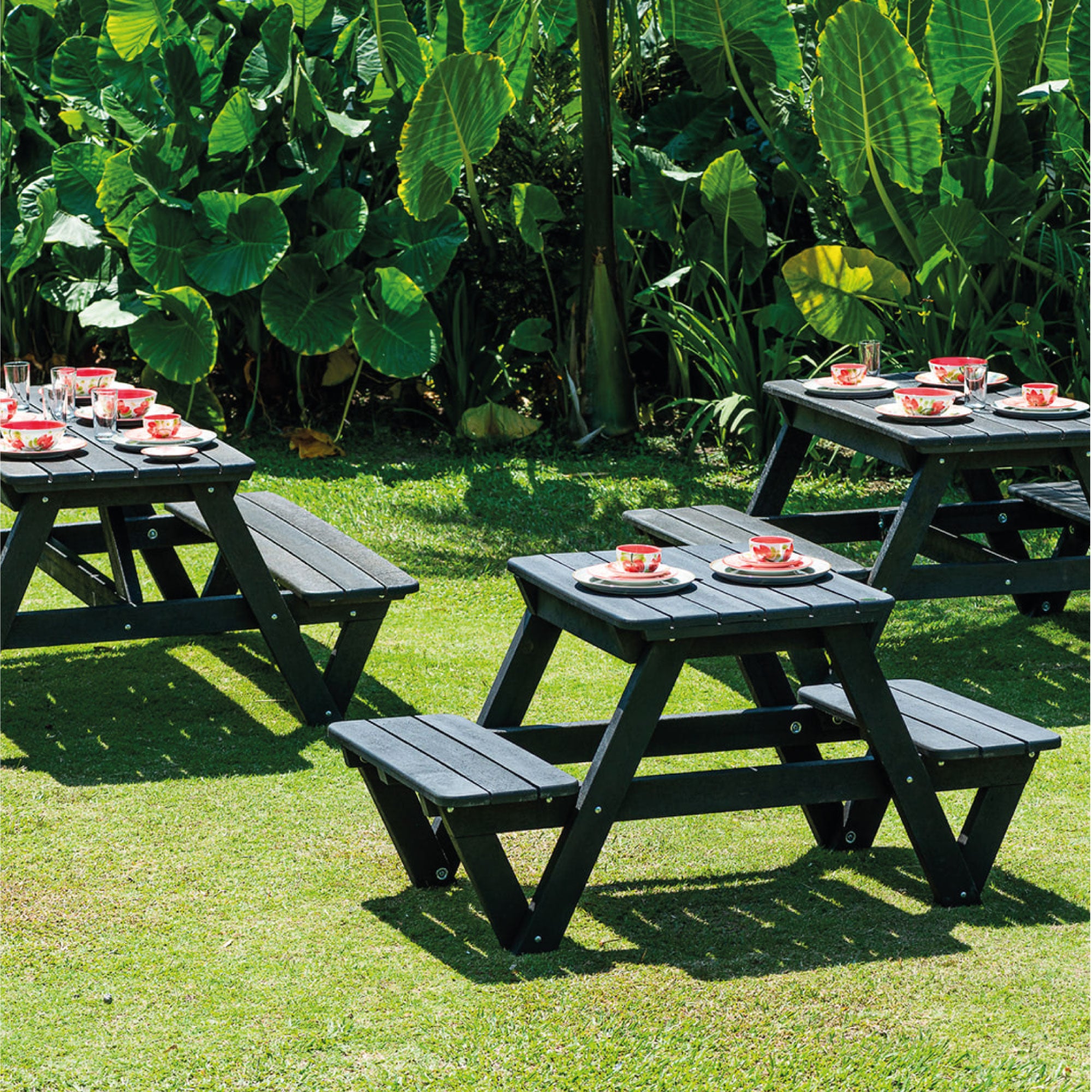 Mesas Picnic Premium para Exterior