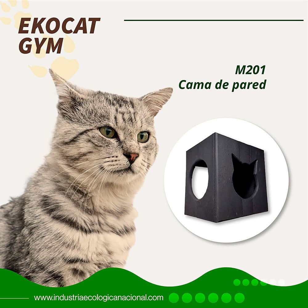 EKOCAT: Cama pared para gatos